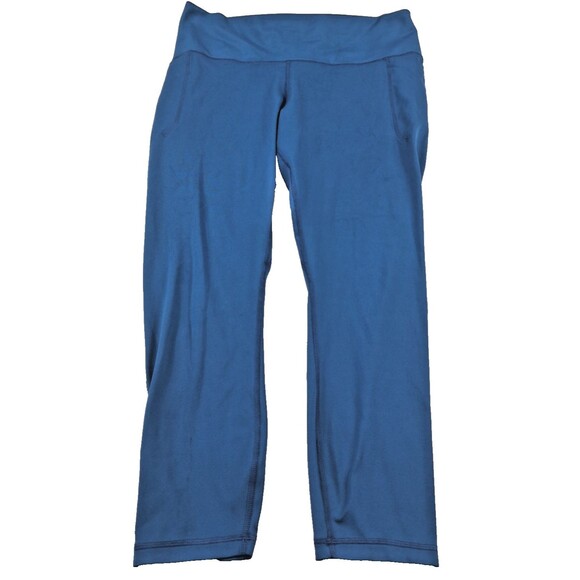 Under Armour Pants - Under Amour Leggings Women's XL Blue Athletic Yoga Stretch Pants